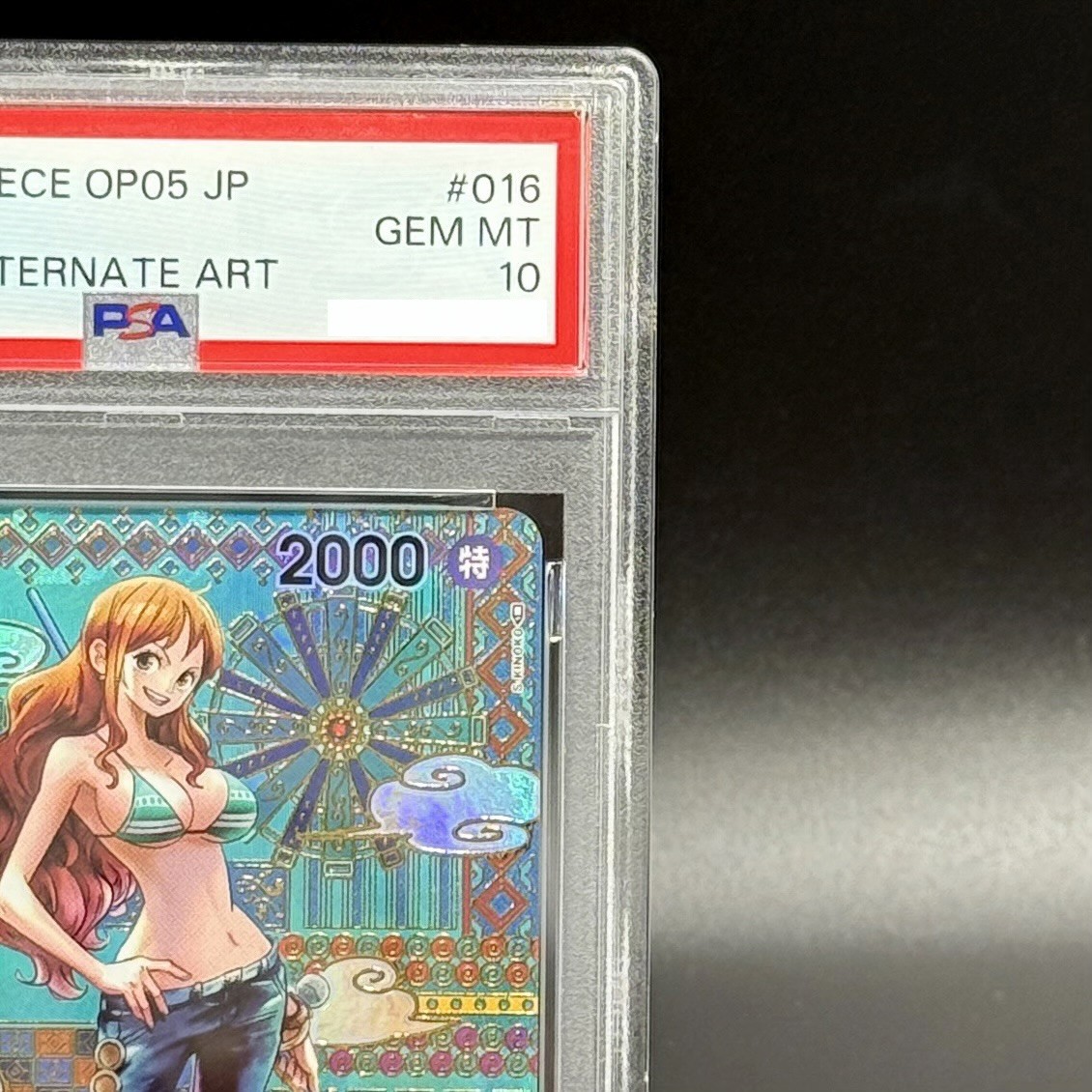 PSA 10 Nami R OP01-016 SP Awakening of the New Era ONE PIECE Card
