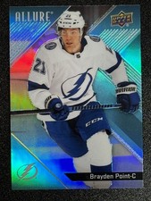 2024-25 Upper Deck Allure #36 Brayden Point Base Card Tampa Bay Lightning