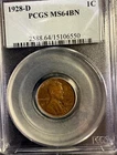 1928-D LINCOLN 1C MS64 BN