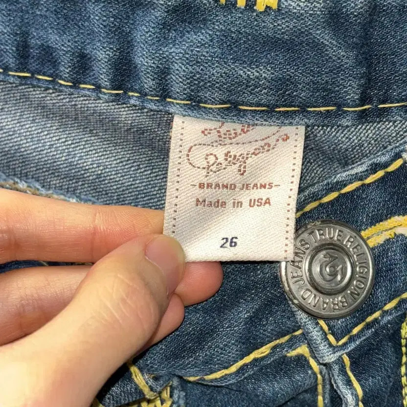 True Religion Bootcut Denim Pants, Size 26 thumbnail 3