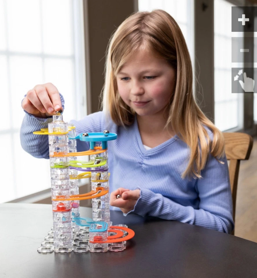 Caballete pistas de mármol 73 piezas dirigido por Fat Brain Toys Foto 4 de 4