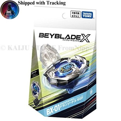 Takara Tomy Beyblade X BX-01 Starter Dran Sword 3-60F Official Japan