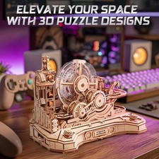 ROKR Gear Ball challenge 3D Wooden Puzzle Model Kit DIY Jigsaw Adult Toy Gift