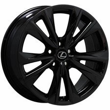 19" Lexus ES350 Gloss Black wheel rim Factory OEM single 74377 EXCHANGE