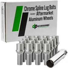 Chrome Lug Bolts | 2007-2013 Mini Cooper | Aftermarket Wheels
