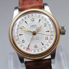 [Exc+5] ORIS Big Crown Pointer Date 7551 Silver Men's Automatic Watch 36mm JAPAN