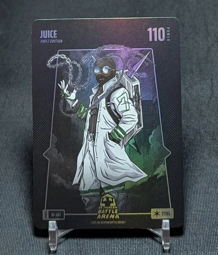 Jaylen Brown JUICE Steel Battle Foil 2025 Bo Jackson Battle Arena BF-267 Celtics