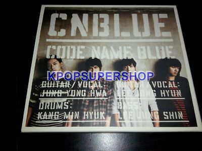 CNBlue 1st Japan Album Code Name Blue CD DVD Limited Great Condition ...