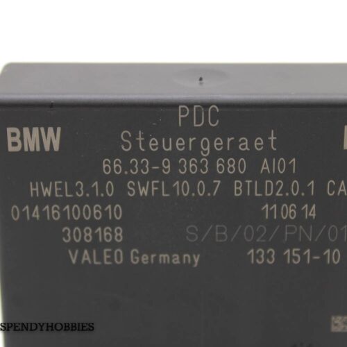2014 - 2019 MINI COOPER F55 F56 F57 PDC Al01 PARKING CONTROL MODULE 9363680 - Picture 4 of 5