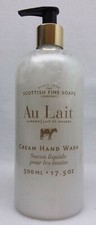 1 The Scottish Fine Soaps Company Au Lait ALMOND Cream Hand Wash 17.5 oz