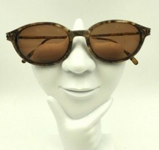 Vintage Welling SFE Brown Oval Sunglasses Hong Kong FRAMES ONLY
