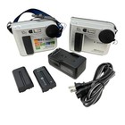 2 Sony Fd Mavica Digital Still Camera Mvc-Fd75 With Batteries And Charger