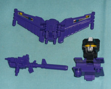 original G1 Transformers DEVASTATOR WEAPONS LOT 186 chest shield gun head