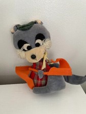 Dakin Dream Pets kangaroo Plush Japan Tag Vtg HTF W/flags