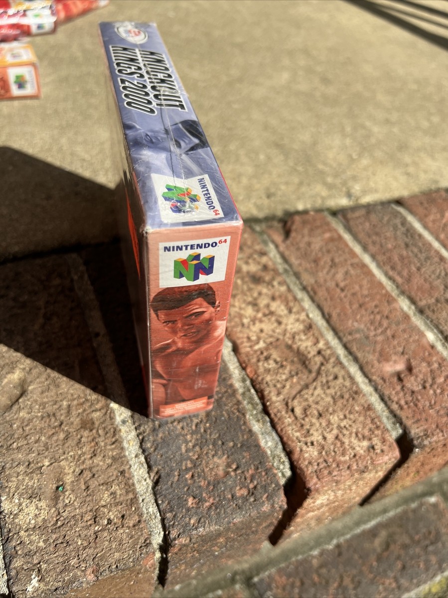 N64 Nintendo 64 Knockout Kings 2000 New Factory Sealed Wear Dents