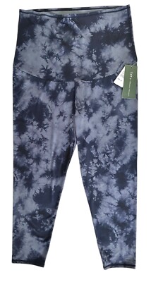 Threads 4 Thought ReActive Maternity Tie Dye Leggings Plus Size 2X Indigo Multi