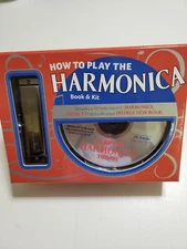 Harmonica-How to Play the Harmonica Book and Kit Music CD Instruction Book