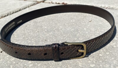 Vintage 80s Genuine Snakeskin Belt 70s 80s Genuine Snakeskin Burgundy Purple Skinny Patent Slim  main image 3