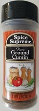 Culinary Ground Cumin Seasoning 2 oz 57g Flip-Top Shaker