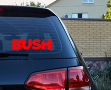 Bush Car Decal Vinyl Band Logo Glossy Bumper Sticker Alternative Rock Grunge
