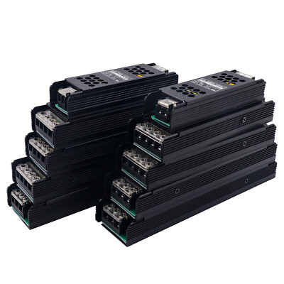 12/24V LED Trafo Netzteil Schaltnetzteil Adapter Power Supply LED Strip 60W-400W