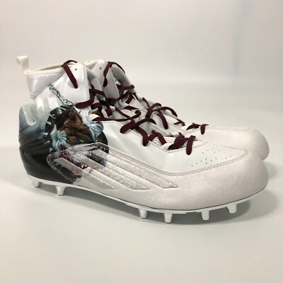 Adidas Crazyquick High Mens Football Cleat Size 16 White