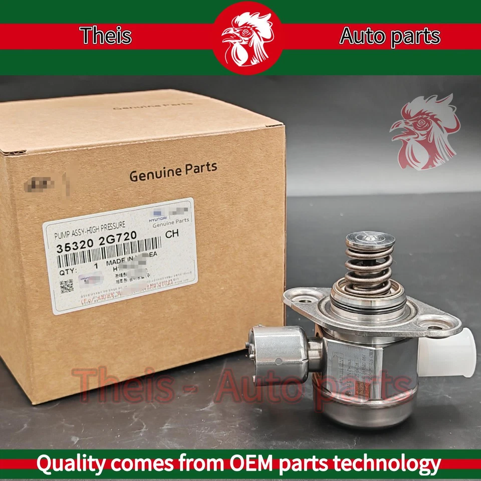 Bomba de combustible de alta presión 35320-2G720 OEM NUEVA para Kia Optima 2011-2015 2,0 L 2,4 LUS Foto 3 de 4