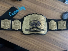 New WWF RIC FLAIR World wrestling Championship belt Replica Adult Size 24k Gold