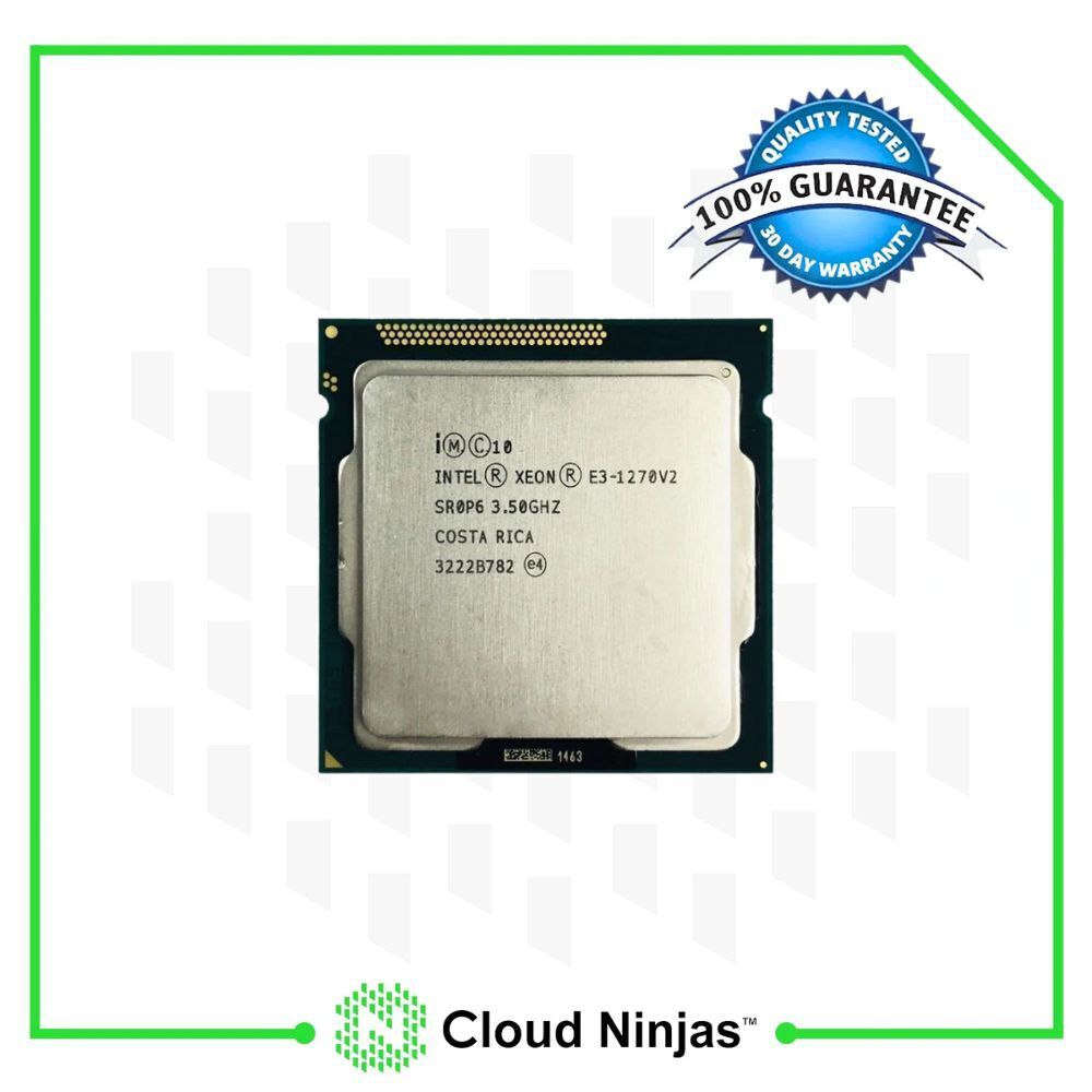 Intel Xeon E3-1270 V2 Processor (3.5 GHz, 4 Cores, LGA 1155 Intel Xeon E3-1270 V2 Processor (3.5 GHz, 4 Cores, LGA 1155