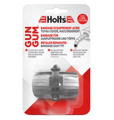 Holts Gun Gum Bandage für Auspuffrohre und -töpfe Easy Fit Auspuff Reparatur
