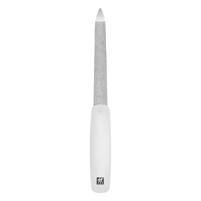 ZWILLING Saphir-Nagelfeile 130mm, weiß feinkörnigen Feilenflächen ergonomisch