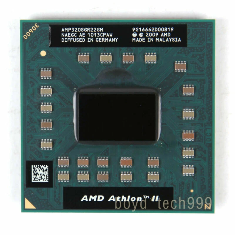 AMD Athlon II P320 CPU Processor AMP320SGR22GM 2.1 GHz 1600 MHz Socket S1 - Image 2 of 2