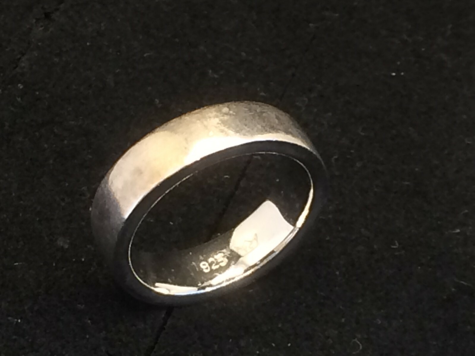 Solid Silver Ring Ring 925 Hallmarked Silver 7.4g… - image 1