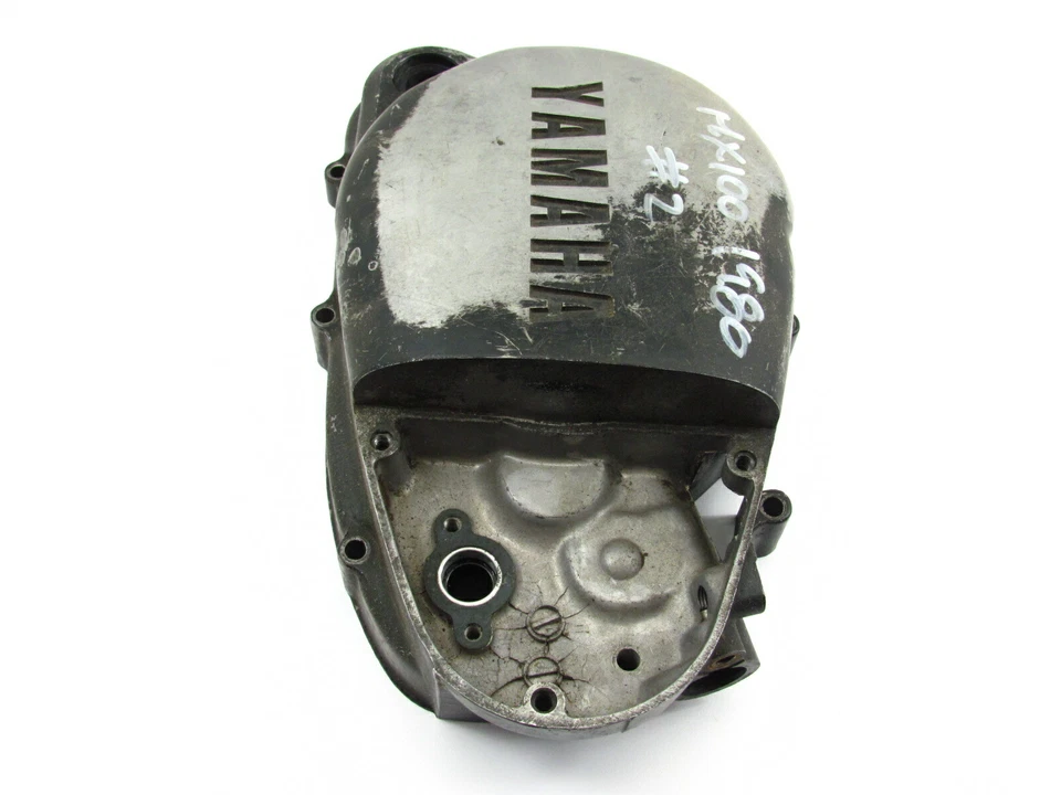 1980 YAMAHA 80 MX100 MX 100 MX100G - RIGHT CRANKCASE CLUTCH COVER - Image 4 of 4