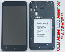 Alcatel Tetra 5041C LCD Display Touch Screen Digitizer Assembly  Frame A GRADE