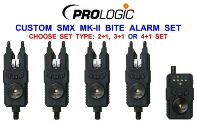 2025 PROLOGIC CUSTOM SMX MKII BISSANZEIGER SET + TRAGETASCHE 2+1 3+1 4+1 KARPFEN ROD POD
