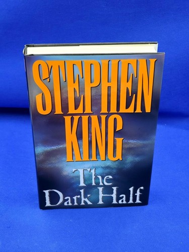 The Dark Half Stephen King 1989 Hardcover HB DJ First 1st Edition - Damaged