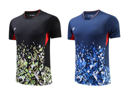 Nowe topy dziecięce dla dorosłych odzież sportowa badminton ubrania tenis stołowy koszulki męskie - Zdjęcie 1 z 15