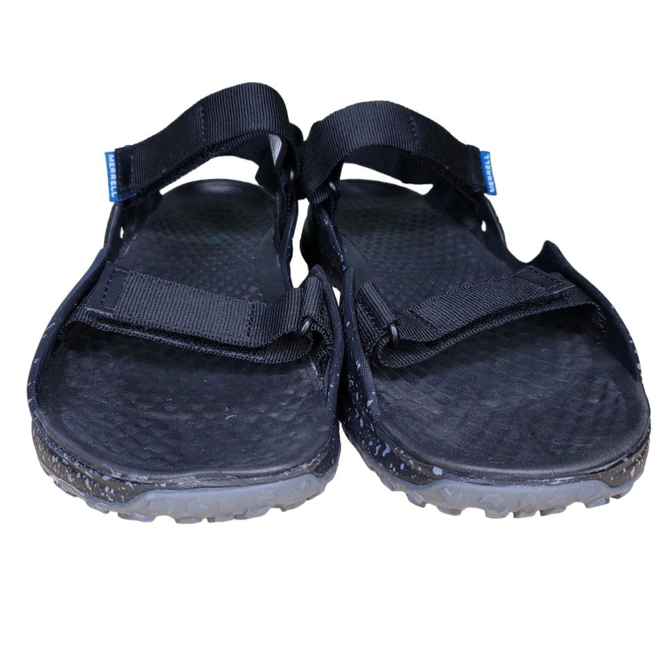 Sandalias deportivas Merrell Hydrotrekker para hombre 10 correas de malla negras sendero senderismo agua Foto 4 de 4
