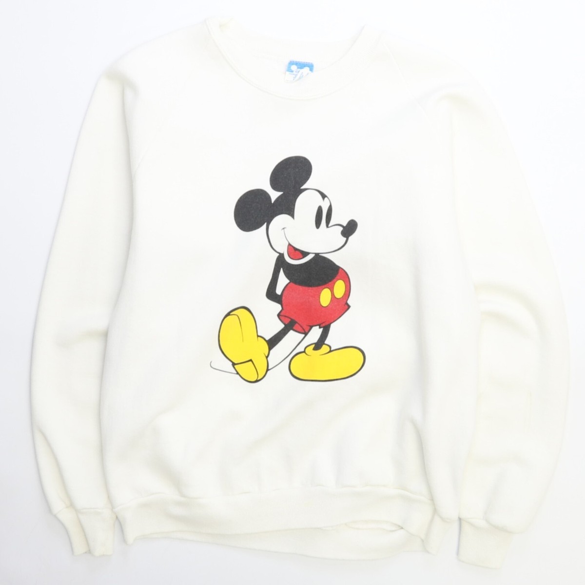 Disney Mickey 90s crewneck スウェット Vintage 90s Mickey Inc Kids Made In USA Crewneck Sweatshirt