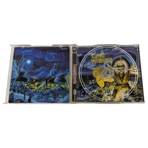 Iron Maiden Live After Death 2disc Set 1995 Castle Records 107 - 2 - Picture 3 of 6