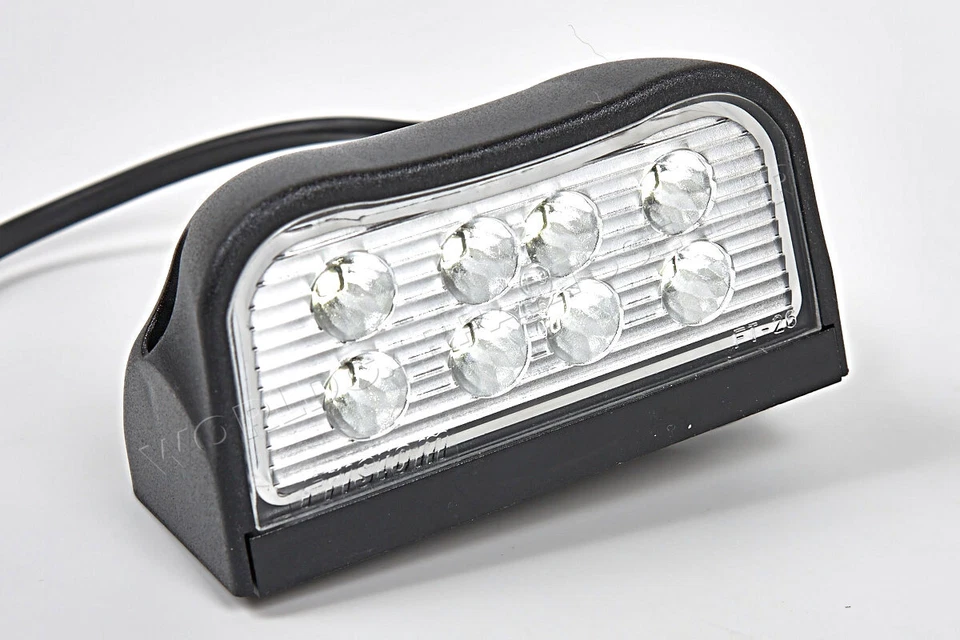 Trailer Truck LED License Plate Light 100x55mm cable 2x1.5mm² quick connector - Image 2 of 3