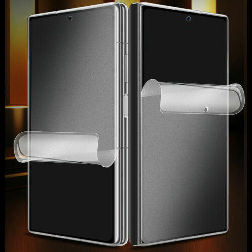 For Samsung Galaxy Z Fold 6 5 4 3 Matte Transparent Screen Protector Soft Film - Zdjęcie 2 z 14