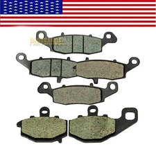 Front And Rear Brake Pads For Kawasaki ZX1100 Gpz 1100 Abs 1995-1998
