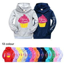 Kids Grils ZAMFAM YOUTUBE Pocket Hoodie Hooded Top Sweatshirt Pullover TShirt UK
