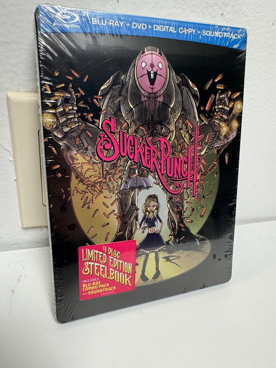 Sucker Punch Comic Con Steelbook SEALED - Dvd/Blu-ray | eBay