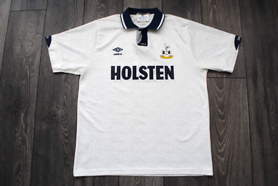 激レア 】UMBRO トッテナム ユニ HOLSTEN 1991白 M スポーツ - 【激