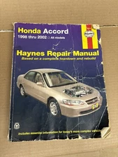 Haynes 42014 Repair Manual for Honda Accord 1998 - 2002 