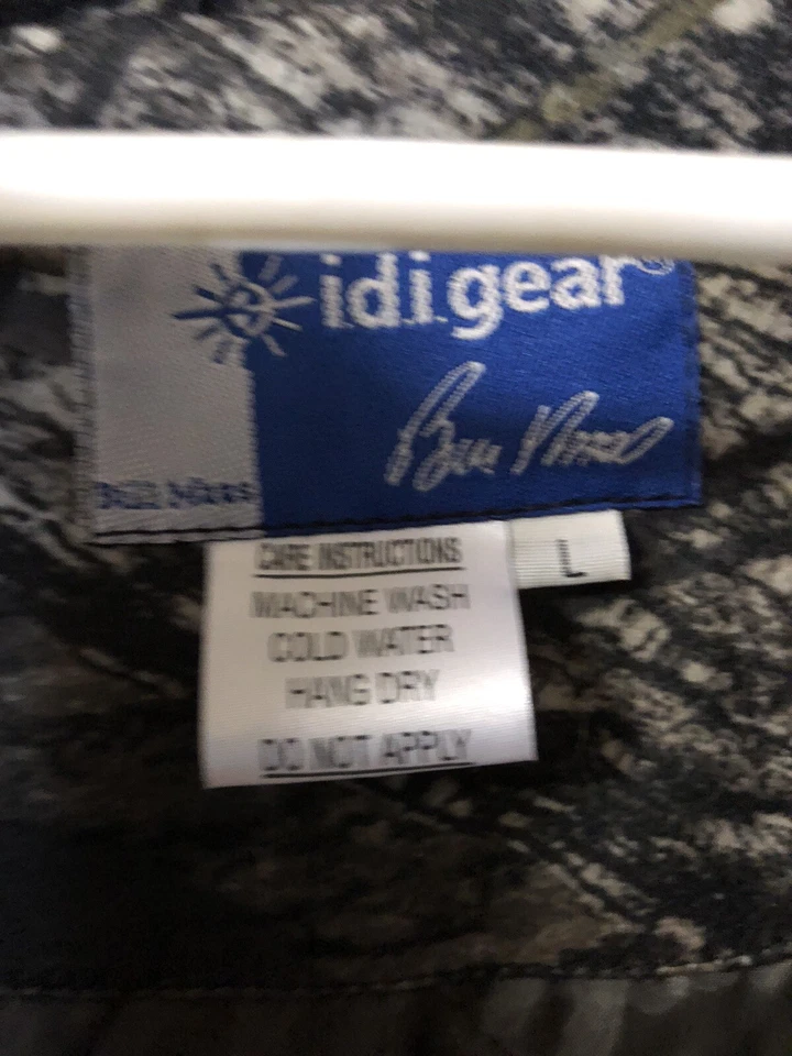 Mossey Oak Breakup Jacket Camo Bill Maas Quilted Hunting Outdoors Size Large - Image 2 of 4