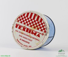 Sammler Blechdose Textima VEB Spinnereimaschinenbau Dose Sammelobjekt Deko